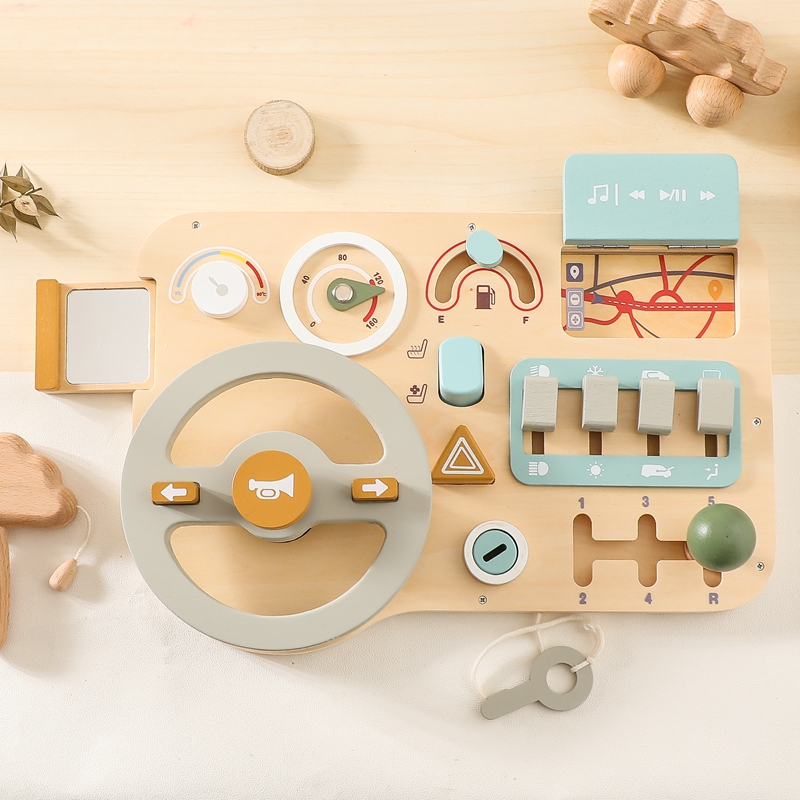 Kids Montessori Toys Car Busy  - Board Game Ideas recension och pris