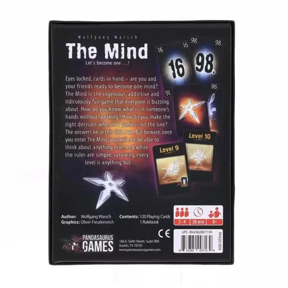 NEW The Mind Card Game Party P - Board Games recension och pris