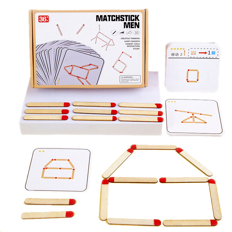 Montessori Matches Puzzles Gam - Board Game Ideas recension och pris