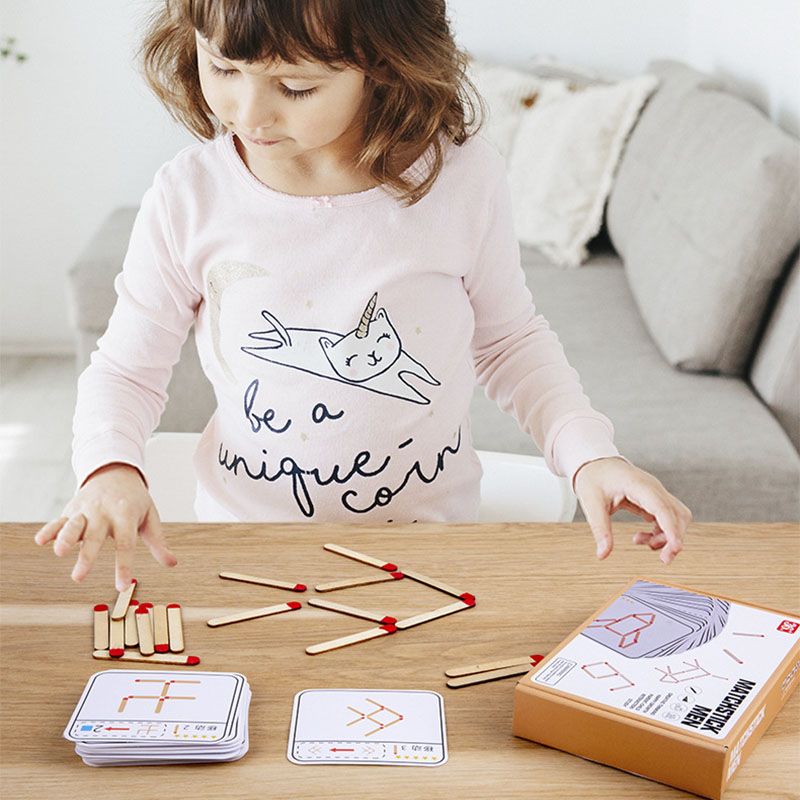 Montessori Matches Puzzles Gam - Board Game Ideas recension och pris