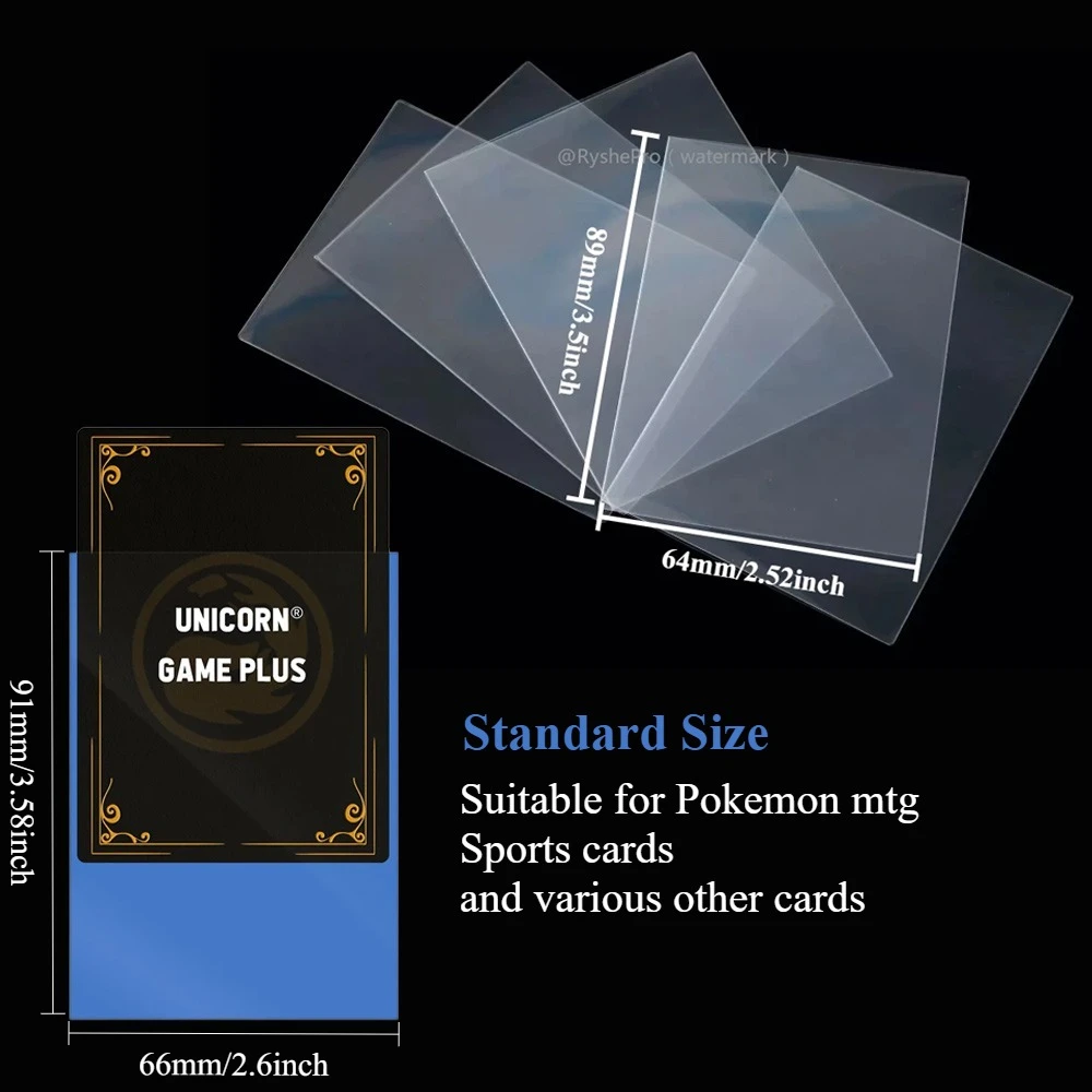 200PCS Card Sleeves Trading Ca - Board Game Ideas recension och pris