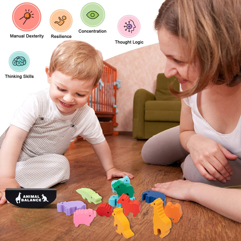 New Children Montessori Wooden - Board Game Ideas recension och pris