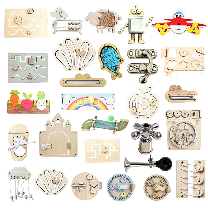 Kids Busy Board DIY Accessorie - Board Game Ideas recension och pris