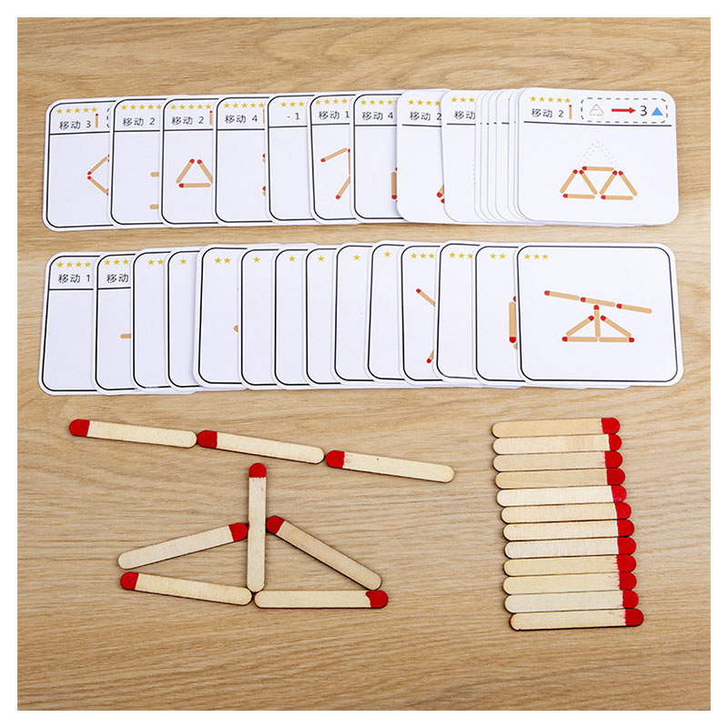 Montessori Matches Puzzles Gam - Board Game Ideas recension och pris