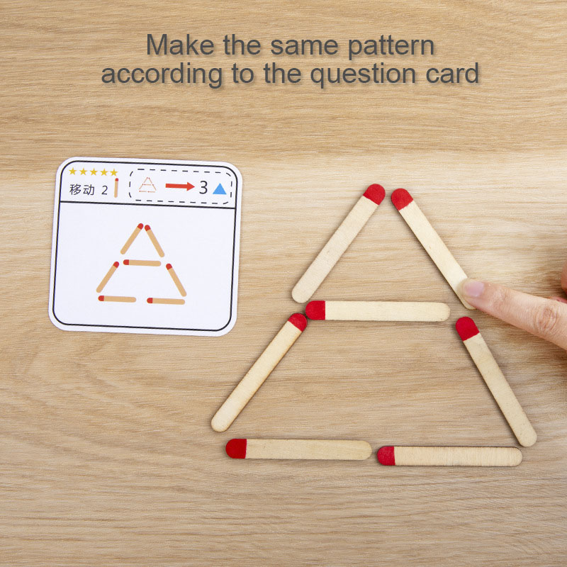 Montessori Matches Puzzles Gam - Board Game Ideas recension och pris