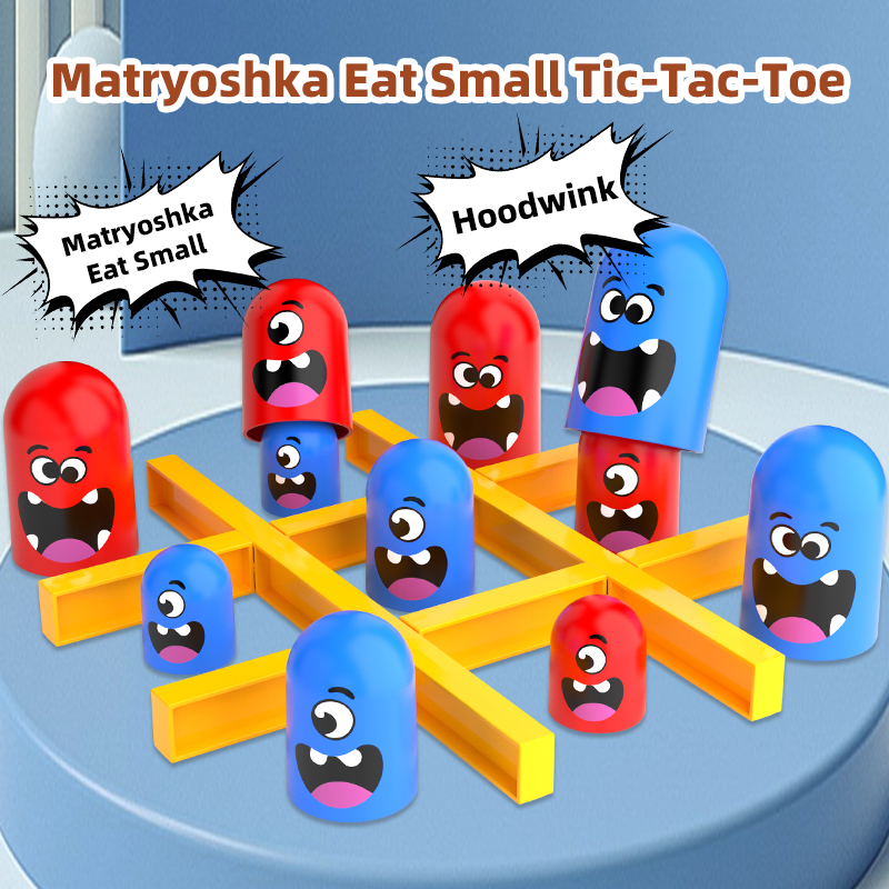 Tic-Tac-Toe Eat-and-Be-Sized S - Board Game Ideas recension och pris