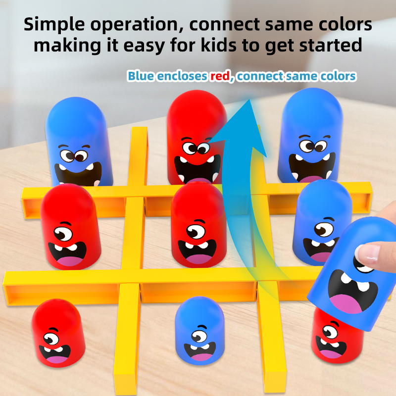 Tic-Tac-Toe Eat-and-Be-Sized S - Board Game Ideas recension och pris