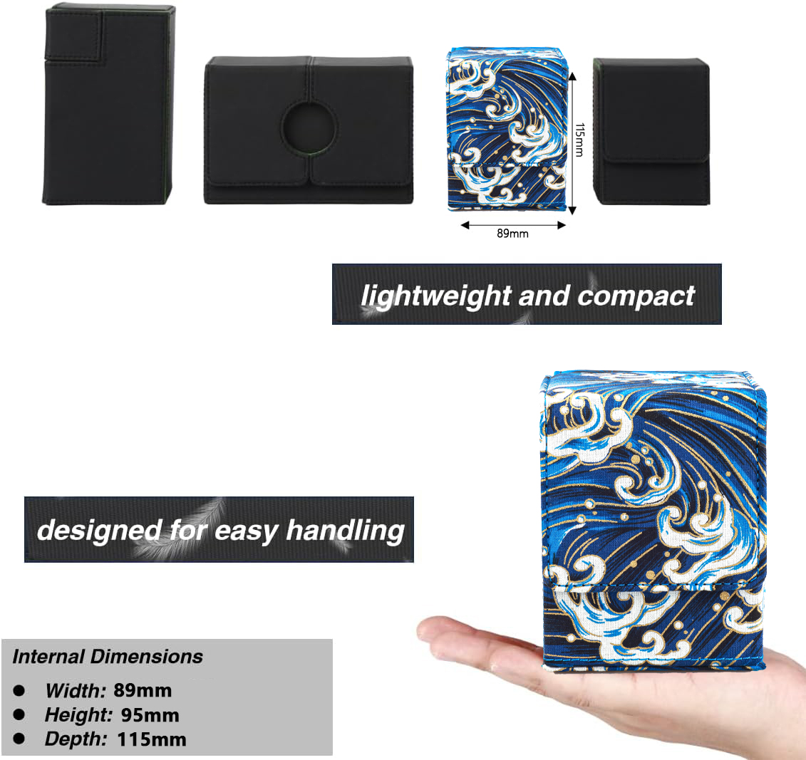 120+ Trading Card Deck Box Wit - Board Game Organization recension och pris