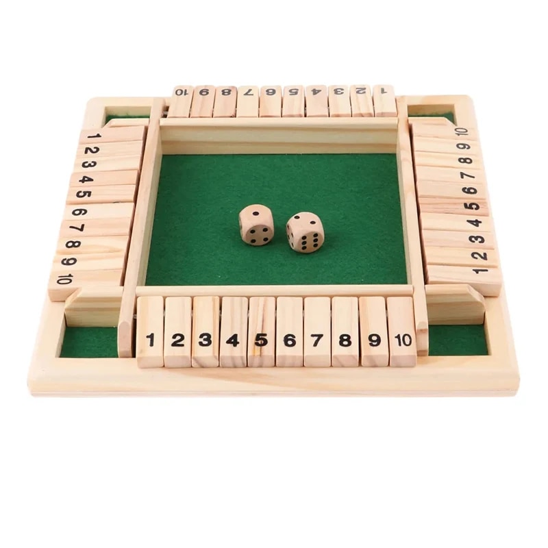 Deluxe Four Sided 10 Numbers S - Board Game Organization recension och pris