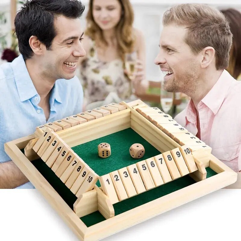 Deluxe Four Sided 10 Numbers S - Board Game Organization recension och pris