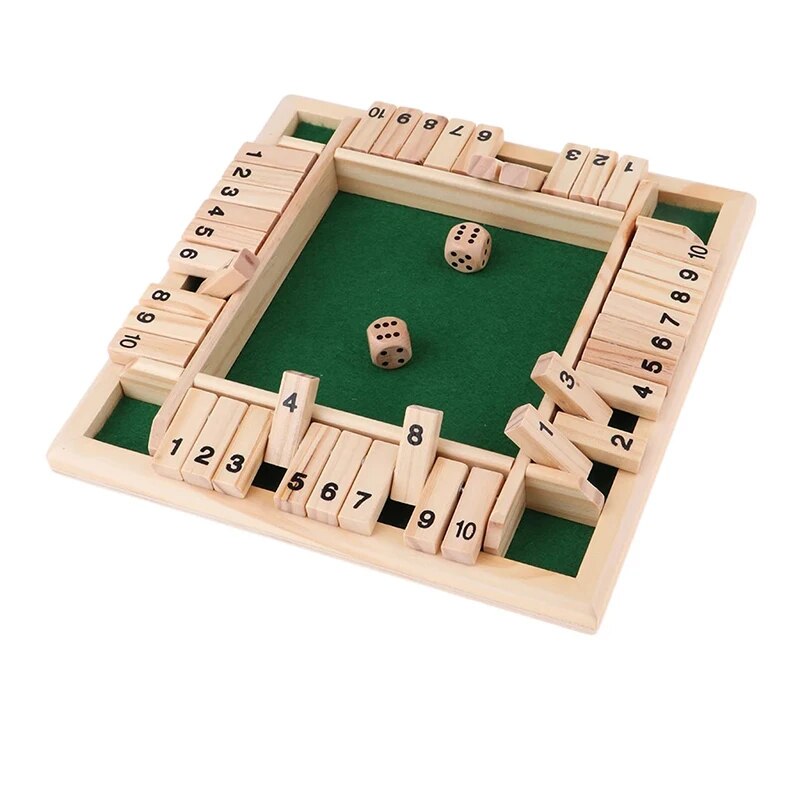 Deluxe Four Sided 10 Numbers S - Board Game Organization recension och pris
