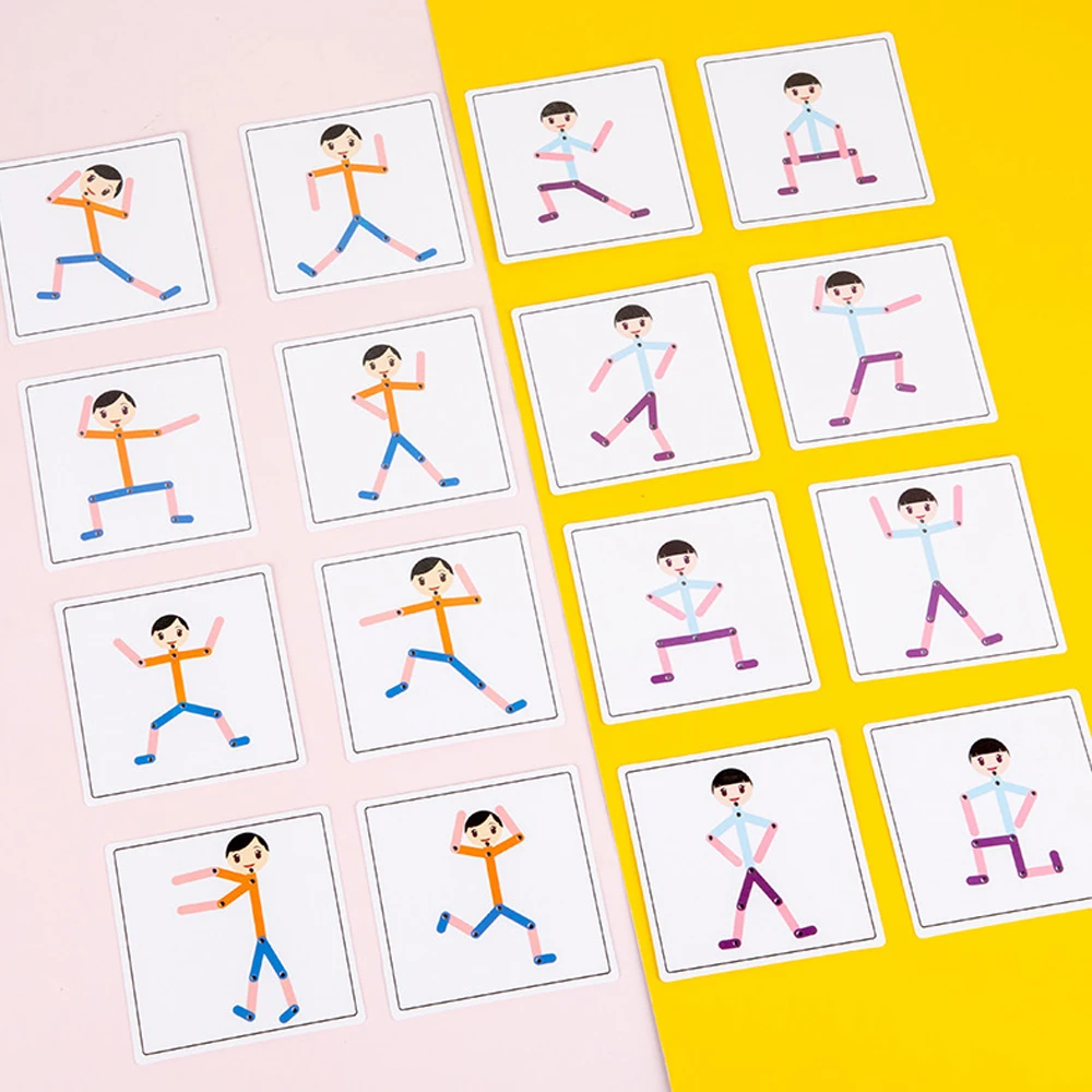 Sport Wooden Man Material DIY  - Board Game Ideas recension och pris
